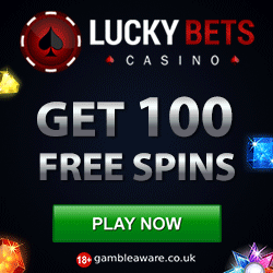 Lucky Bets Welcome Offer 100% + 100 Free Spins
