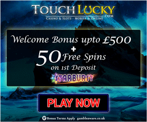 £5 No Deposit Bonus + 50 Free Spins + £500 Welcome bonus