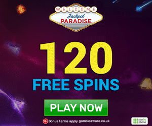 120 Free spins on Starburst