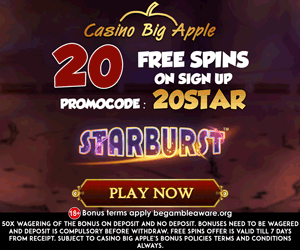 70 free spins offer