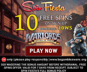 Free Spins at Spin Fiesta Casino