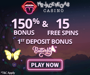 Mr. Jack Vegas 150% welcome offer + free spins
