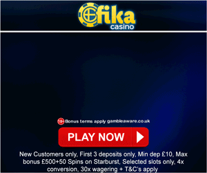 Fika casino welcome offer