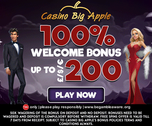 Casino Big Apple new offer