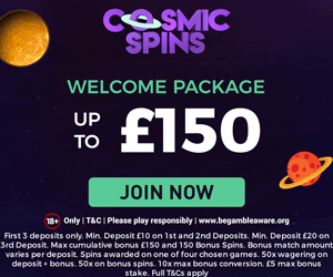 Cosmic Spins new player offer